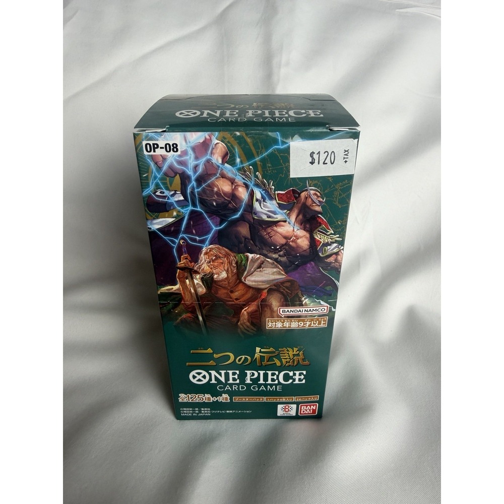 One Piece TCG Japanese Two Legends (OP08) Booster Box